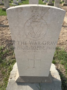 BAGHDAD (NORTH GATE) WAR CEMETERY - POLLOCK, W